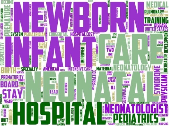 Neonatology Wordart Background