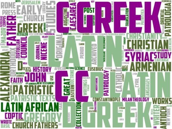 Patrology Wordart Book Cover