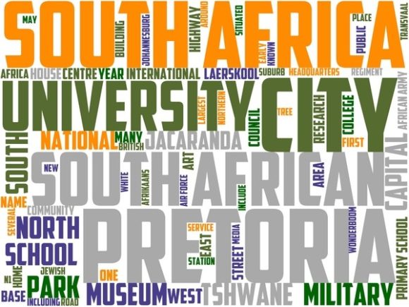 Peoria Wordart Sticker: Hand-Drawn Word Cloud Art